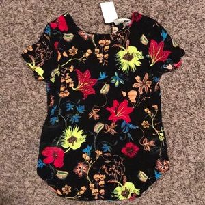 H&M floral top NWT